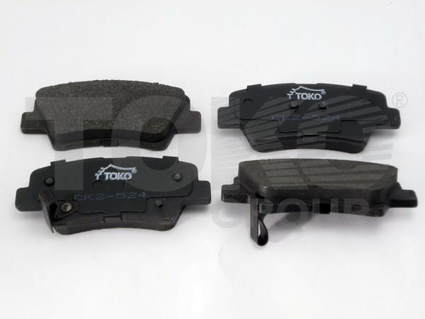 Toko T2203024 Rear disc brake pads, set T2203024: Buy near me in Poland at 2407.PL - Good price!