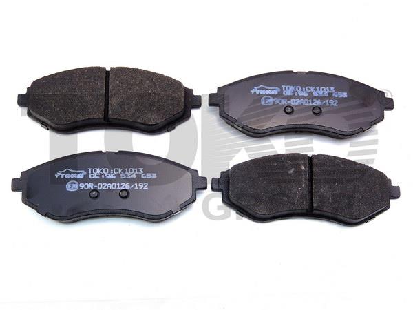Toko T2102013 Front disc brake pads, set T2102013: Buy near me in Poland at 2407.PL - Good price!