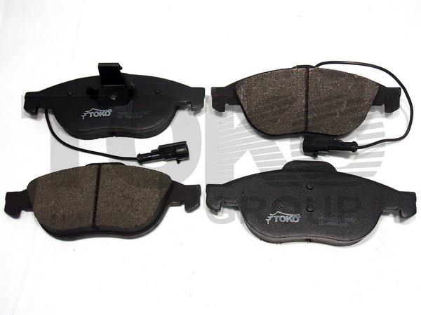 Toko T2131052W Front disc brake pads, set T2131052W: Buy near me at 2407.PL in Poland at an Affordable price!