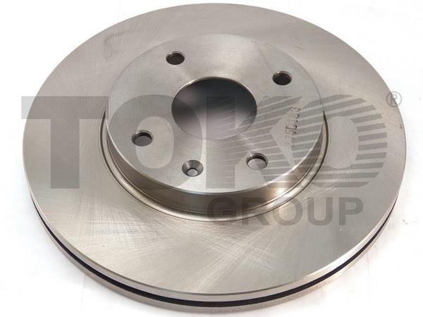 Toko T2302018 Front brake disc ventilated T2302018: Buy near me in Poland at 2407.PL - Good price!