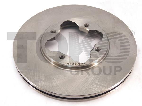 Toko T2311024 Front brake disc ventilated T2311024: Buy near me in Poland at 2407.PL - Good price!