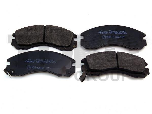 Toko T2113031 Front disc brake pads, set T2113031: Buy near me at 2407.PL in Poland at an Affordable price!