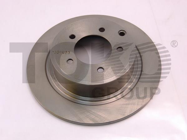 Toko T2413027 Rear brake disc, non-ventilated T2413027: Buy near me in Poland at 2407.PL - Good price!
