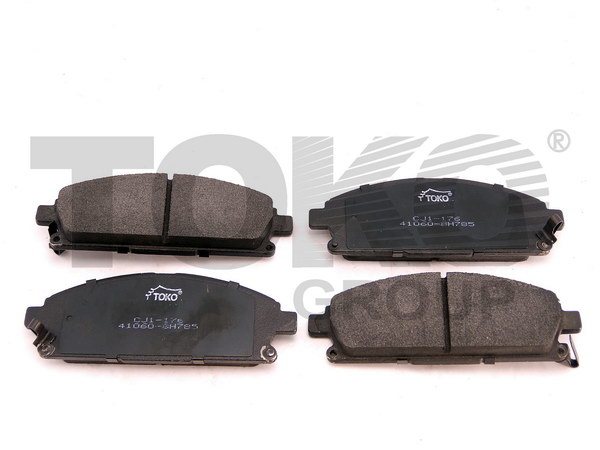 Toko T2114076 Front disc brake pads, set T2114076: Buy near me in Poland at 2407.PL - Good price!