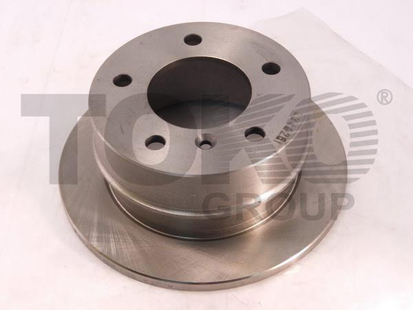 Toko T2434006 Rear brake disc, non-ventilated T2434006: Buy near me at 2407.PL in Poland at an Affordable price!