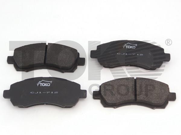 Toko T2116012W Front disc brake pads, set T2116012W: Buy near me in Poland at 2407.PL - Good price!