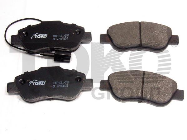 Toko T2136057 Front disc brake pads, set T2136057: Buy near me in Poland at 2407.PL - Good price!