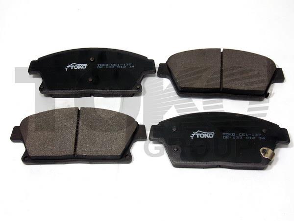 Toko T2143037 Front disc brake pads, set T2143037: Buy near me in Poland at 2407.PL - Good price!