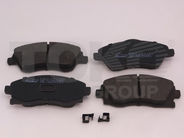 Toko T2143020 Front disc brake pads, set T2143020: Buy near me in Poland at 2407.PL - Good price!