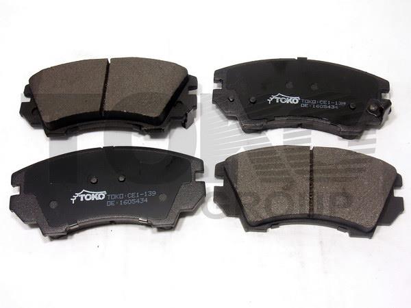 Toko T2143039 Front disc brake pads, set T2143039: Buy near me in Poland at 2407.PL - Good price!