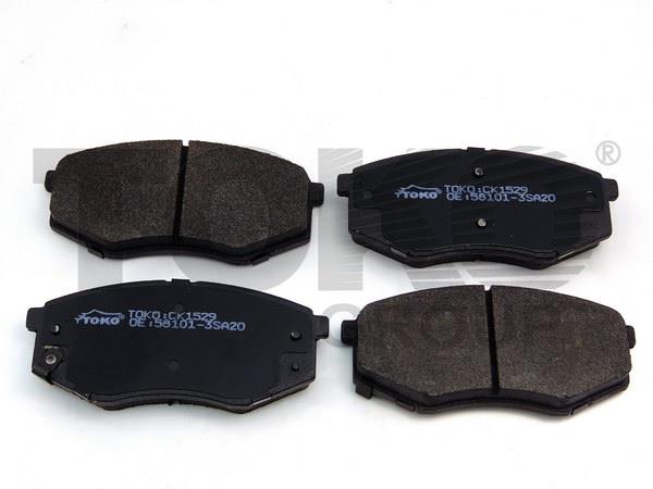 Toko T2103029 Front disc brake pads, set T2103029: Buy near me at 2407.PL in Poland at an Affordable price!