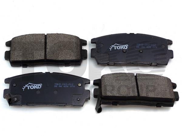 Toko T2202012 Rear disc brake pads, set T2202012: Buy near me in Poland at 2407.PL - Good price!