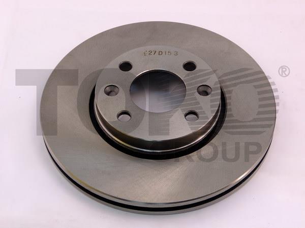 Toko T2314087 Front brake disc ventilated T2314087: Buy near me in Poland at 2407.PL - Good price!