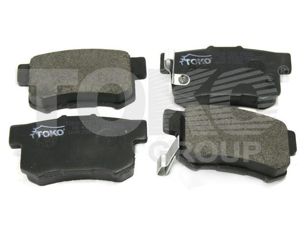 Toko T2211005L Rear disc brake pads, set T2211005L: Buy near me in Poland at 2407.PL - Good price!