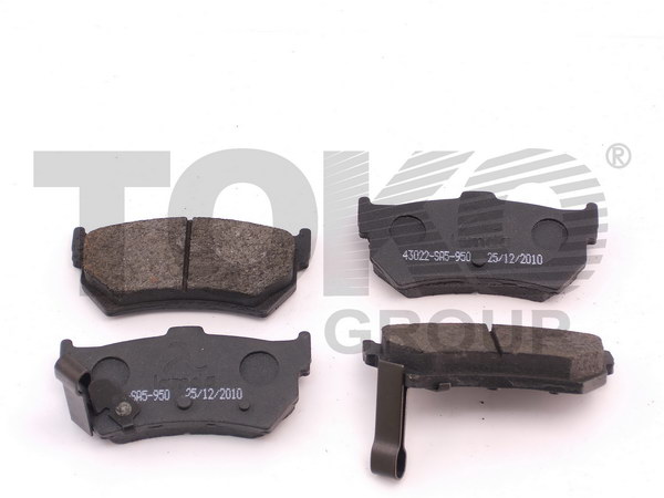 Toko T2211001 LD Rear disc brake pads, set T2211001LD: Buy near me in Poland at 2407.PL - Good price!