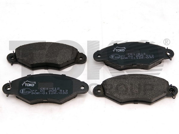 Toko T2146012 Front disc brake pads, set T2146012: Buy near me in Poland at 2407.PL - Good price!