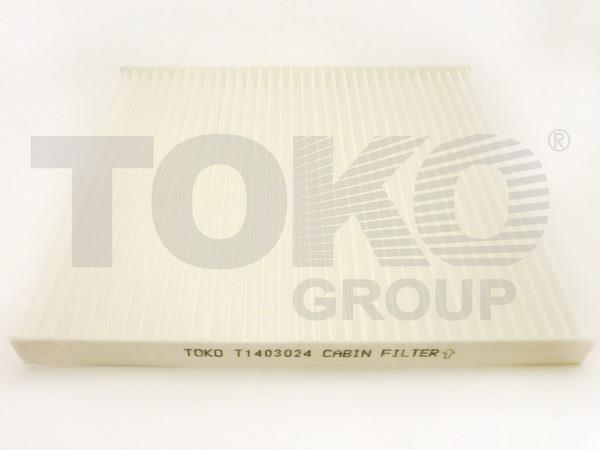 Toko T1403024 Фильтр салона T1403024: Отличная цена - Купить в Польше на 2407.PL!