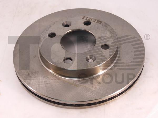 Toko T2346003 Front brake disc ventilated T2346003: Buy near me in Poland at 2407.PL - Good price!