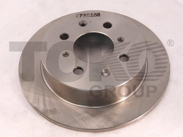 Toko T2411014 Тормозной диск задний невентилируемый T2411014: Купить в Польше - Отличная цена на 2407.PL!