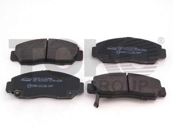 Toko T2111046 Front disc brake pads, set T2111046: Buy near me at 2407.PL in Poland at an Affordable price!
