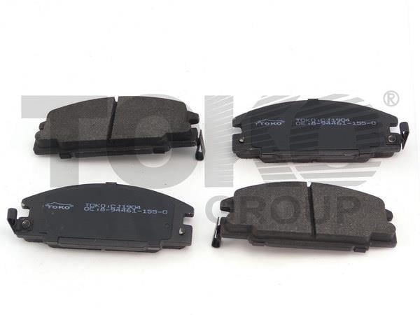 Toko T2118004 Front disc brake pads, set T2118004: Buy near me at 2407.PL in Poland at an Affordable price!