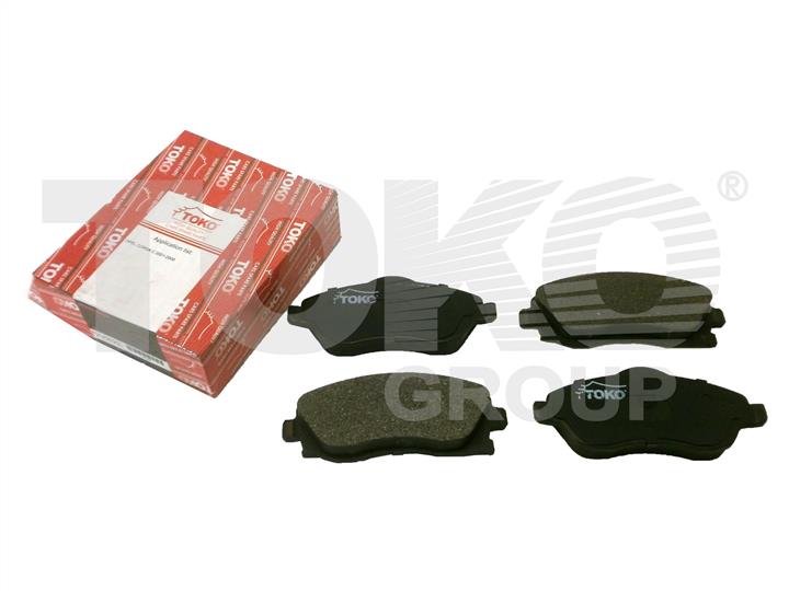 Toko T2143020L Front disc brake pads, set T2143020L: Buy near me in Poland at 2407.PL - Good price!