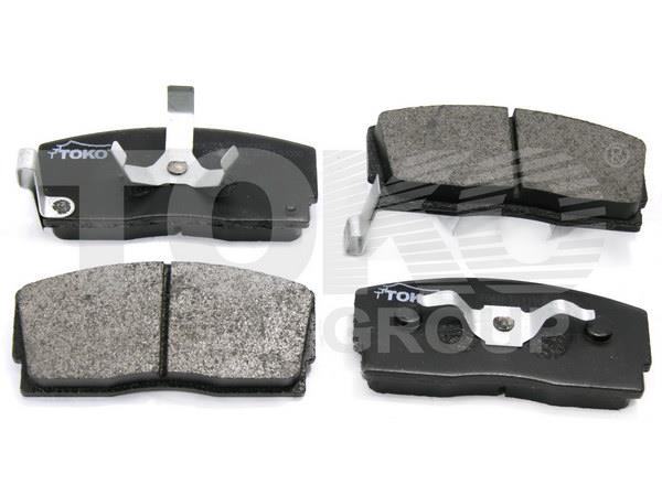 Toko T2119006L Front disc brake pads, set T2119006L: Buy near me in Poland at 2407.PL - Good price!