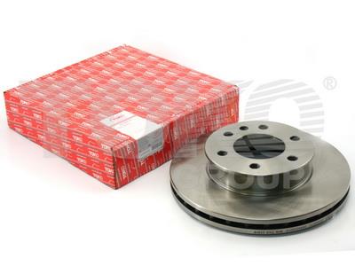 Toko T2342072 Front brake disc ventilated T2342072: Buy near me at 2407.PL in Poland at an Affordable price!