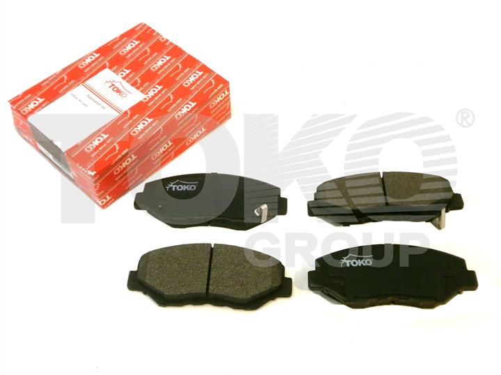 Toko T2111049L Front disc brake pads, set T2111049L: Buy near me in Poland at 2407.PL - Good price!