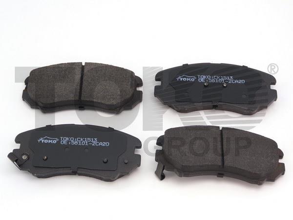 Toko T2103013 Front disc brake pads, set T2103013: Buy near me in Poland at 2407.PL - Good price!