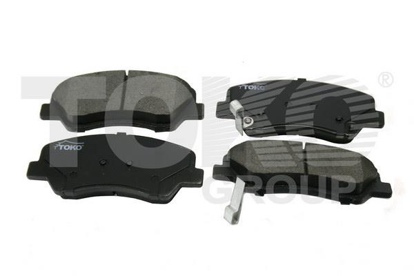 Toko T2103027L Front disc brake pads, set T2103027L: Buy near me in Poland at 2407.PL - Good price!