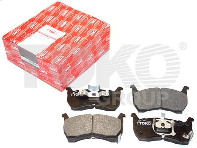 Toko T2112001L Front disc brake pads, set T2112001L: Buy near me in Poland at 2407.PL - Good price!