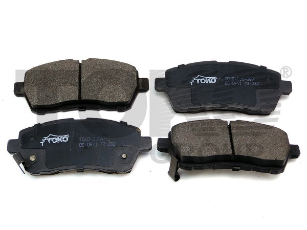 Toko T2112063 Front disc brake pads, set T2112063: Buy near me at 2407.PL in Poland at an Affordable price!