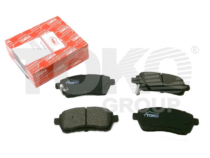 Toko T2112063L Front disc brake pads, set T2112063L: Buy near me in Poland at 2407.PL - Good price!