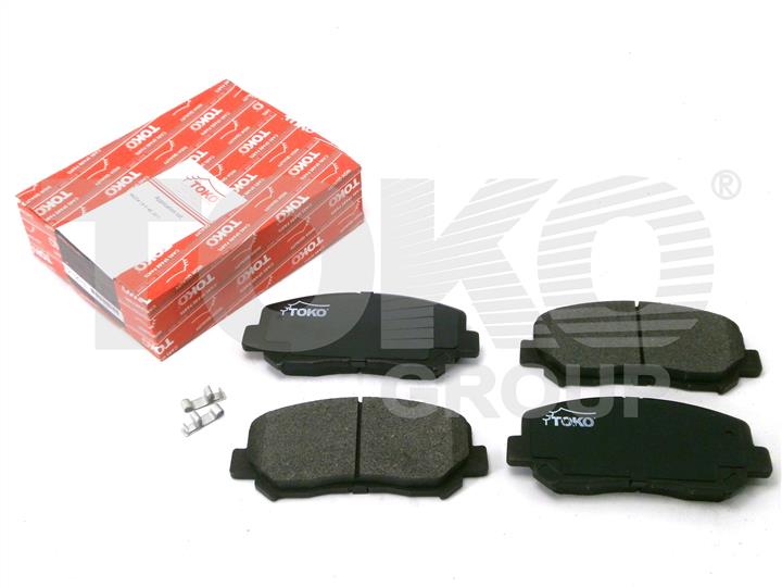 Toko T2112073L Front disc brake pads, set T2112073L: Buy near me in Poland at 2407.PL - Good price!
