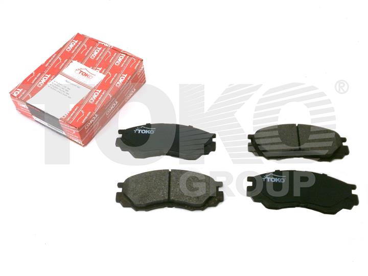 Toko T2113000L Front disc brake pads, set T2113000L: Buy near me in Poland at 2407.PL - Good price!