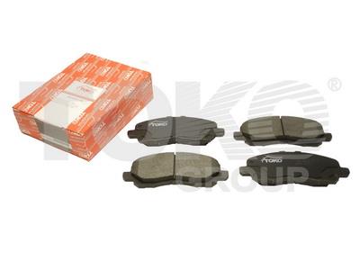 Toko T2113044L Front disc brake pads, set T2113044L: Buy near me in Poland at 2407.PL - Good price!