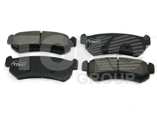 Toko T2202006L Тормозные колодки дисковые задние, комплект T2202006L: Отличная цена - Купить в Польше на 2407.PL!
