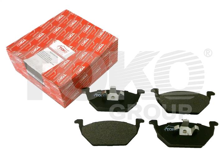 Toko T2152056L Front disc brake pads, set T2152056L: Buy near me in Poland at 2407.PL - Good price!