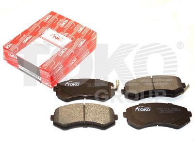 Toko T2114058L Rear disc brake pads, set T2114058L: Buy near me in Poland at 2407.PL - Good price!