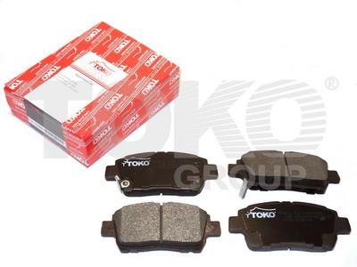 Toko T2115086L Тормозные колодки дисковые передние, комплект T2115086L: Отличная цена - Купить в Польше на 2407.PL!