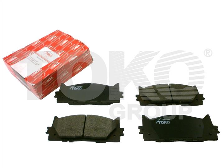 Toko T2115120L Тормозные колодки дисковые передние, комплект T2115120L: Отличная цена - Купить в Польше на 2407.PL!