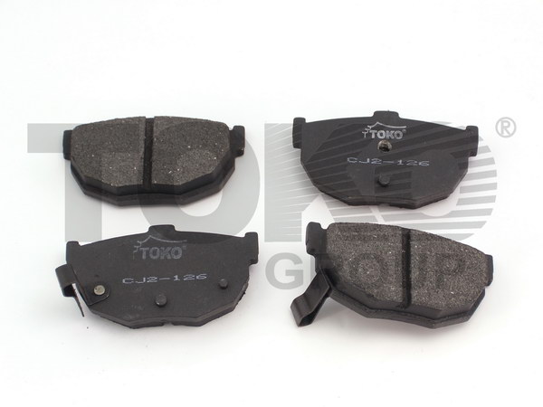Toko T2214026W Rear disc brake pads, set T2214026W: Buy near me in Poland at 2407.PL - Good price!
