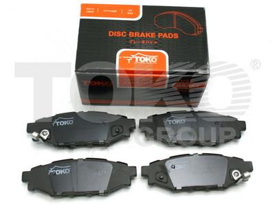 Toko T2216026L Rear disc brake pads, set T2216026L: Buy near me in Poland at 2407.PL - Good price!