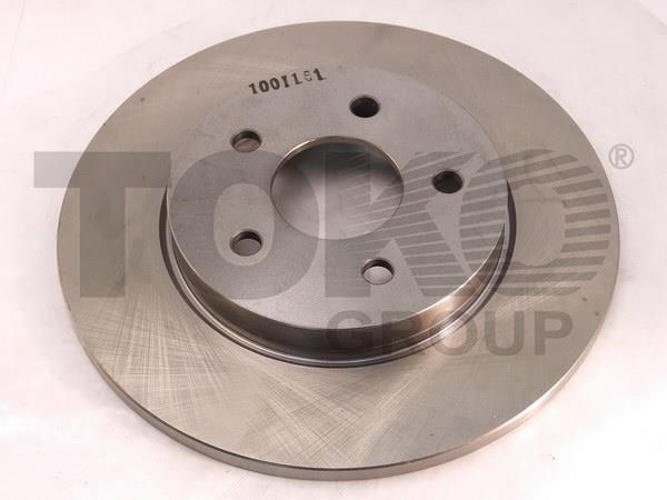 Toko T2435007 Brake disc T2435007: Buy near me in Poland at 2407.PL - Good price!