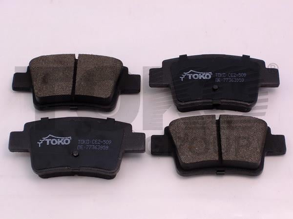 Toko T2236009 Rear disc brake pads, set T2236009: Buy near me in Poland at 2407.PL - Good price!
