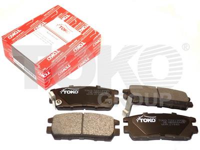 Toko T2213005L Тормозные колодки дисковые задние, комплект T2213005L: Отличная цена - Купить в Польше на 2407.PL!