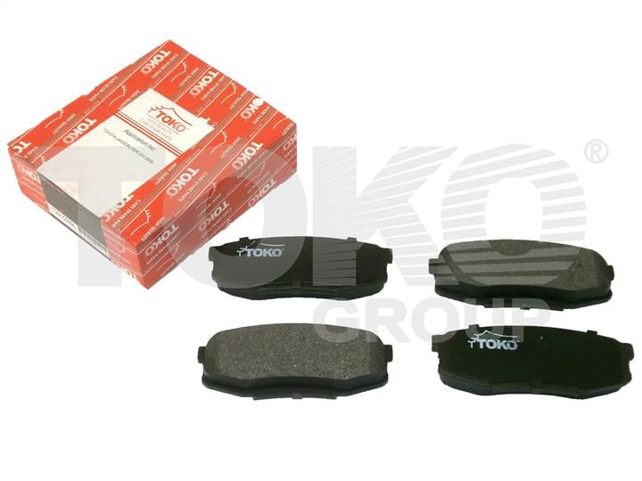 Toko T2215039L Rear disc brake pads, set T2215039L: Buy near me in Poland at 2407.PL - Good price!