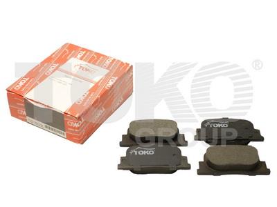 Toko T2215022L Тормозные колодки дисковые задние, комплект T2215022L: Отличная цена - Купить в Польше на 2407.PL!