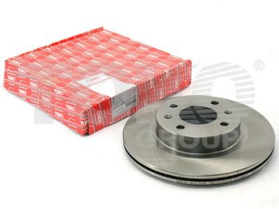 Toko T2304030 Front brake disc ventilated T2304030: Buy near me in Poland at 2407.PL - Good price!